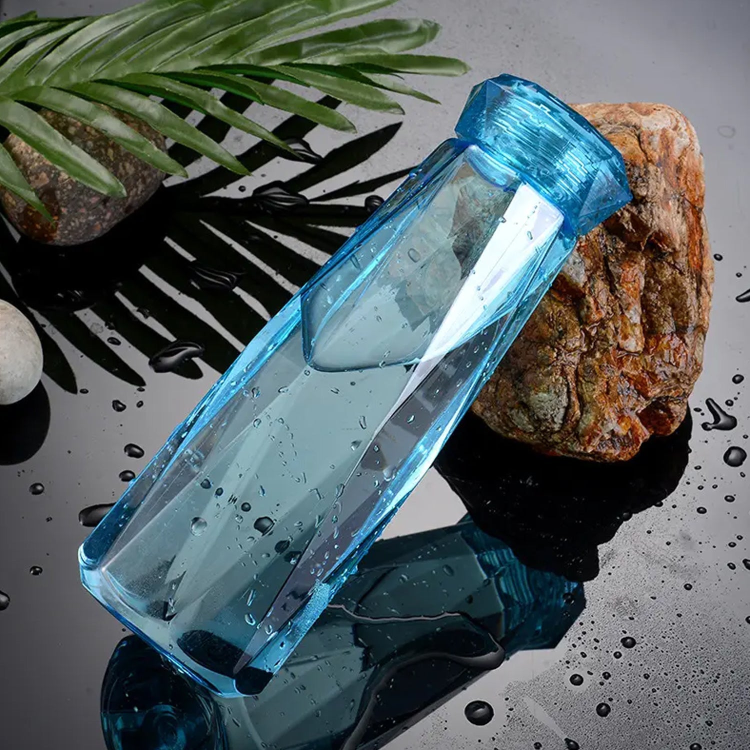 5213 Glass Fridge Water Bottle Plastic Cap With Two Water Glass For Home & Kitchen Use DeoDap 5213 Glass Fridge Water Bottle Plastic Cap With Two Water Glass For Home & Kitchen Use DeoDap